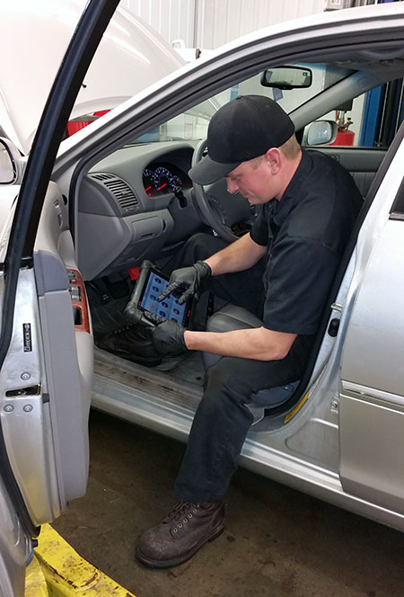 Check Engine Light Diagnostics performed by the expert technicians at Southside Tire & Auto in Grand Rapids, MN.