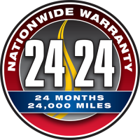 Southside Tire & Auto provides 24 month, 24,000 mile warranty on most parts and service